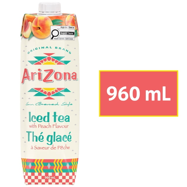 AriZona Thé Glacé à Saveur de Pêche 960ML