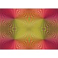 thumbnail image 1 of Ahgly Tapis Rectangulaire Lavable en Machine Intérieur Transitionnel Rouge Cramoisi, 5 Pieds x 8 Pieds, 1 of 7