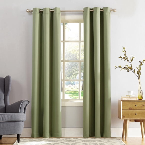 Mainstays Blackout Grommet Window Curtains Panel