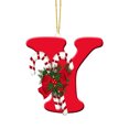 thumbnail image 2 of Vaidha 26 Letters Christmas Tree Decoration Pendant Christmas Tree Ornaments Personalized DIY Christmas Ornaments Christmas Decoration Xmas Tree Hanging Decor, 2 of 3