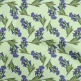 thumbnail image 1 of oneOone Silk Tabby Mint Fabric Floral Craft Projects Decor Fabric Printed By The Yard 42 Inch Wide, 1 of 4