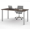 thumbnail image 1 of Bestar 30" X 60" Table with Square Metal Legs, 1 of 2
