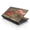 thumbnail image 1 of LSS Autocollant pour Ordinateur Portable 15,6 Pouces Motif Cœur Rouge Sable Couverture Réutilisable, 1 of 1