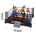 thumbnail image 3 of JUNWELL Wrestler Ring Action Figure Set  14”  12 Pieces, 3 of 3