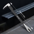 thumbnail image 2 of Head Nail Extractor and Flat Pry Bar Tool for Efficient Removal and Demolition Tasks, 2 of 3