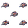 thumbnail image 1 of Maytalsory Stay Protected And Beautiful Sunproof Flat Hat For Outdoor Excursions Breathable Orange 5Set, 1 of 6