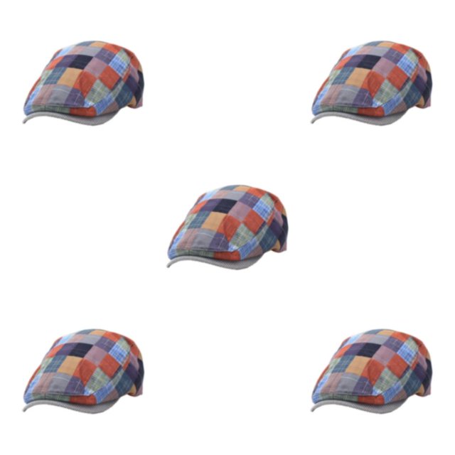 Maytalsory Stay Protected And Beautiful Sunproof Flat Hat For Outdoor Excursions Breathable Orange 5Set