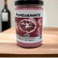 thumbnail image 1 of Bougie de 355 ml à la Grenade Vegan à la Noix de Coco et au Soja, Versée à la Main, Écologique, Brûlant Propre, Mèche en Bois Fruitée, 1 of 5