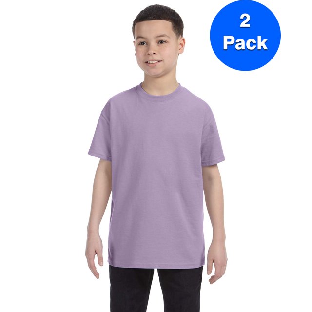 Hanes T-Shirt Jeunesse Authentic-T - 54500 (Lot de 2)