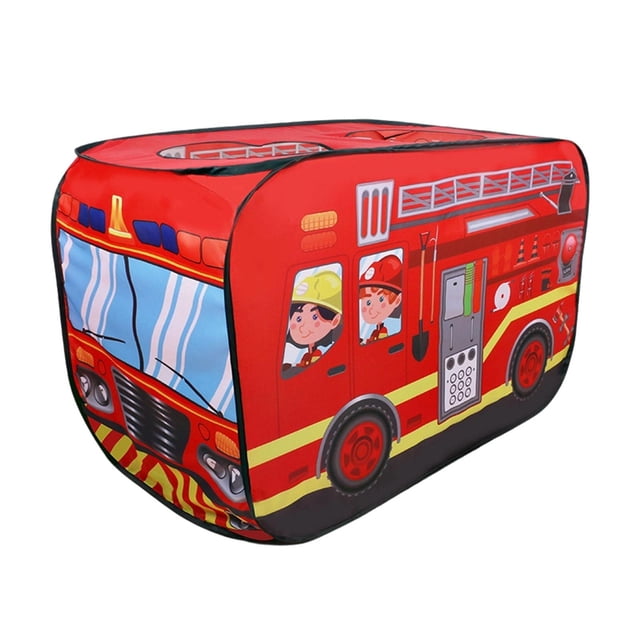 arctrm Tente de Jeu pour, Compacte, Tente Pliante Intérieure Extérieure, Maisonnette Jouet, pour Camping Camion de Pompiers