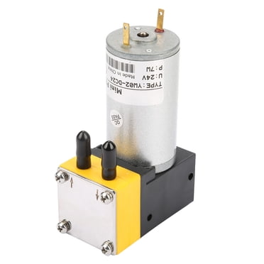 Cergrey 24V 0.4-1L/min Miniature Diaphragm Pump Vacuum Pump For Air/Liquid, Micro Vacuum Pump, Air Pump