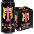 thumbnail image 1 of Reign Energy Reignbow Sherbet Cans, 473 mL, 4 Pack, 1 of 3