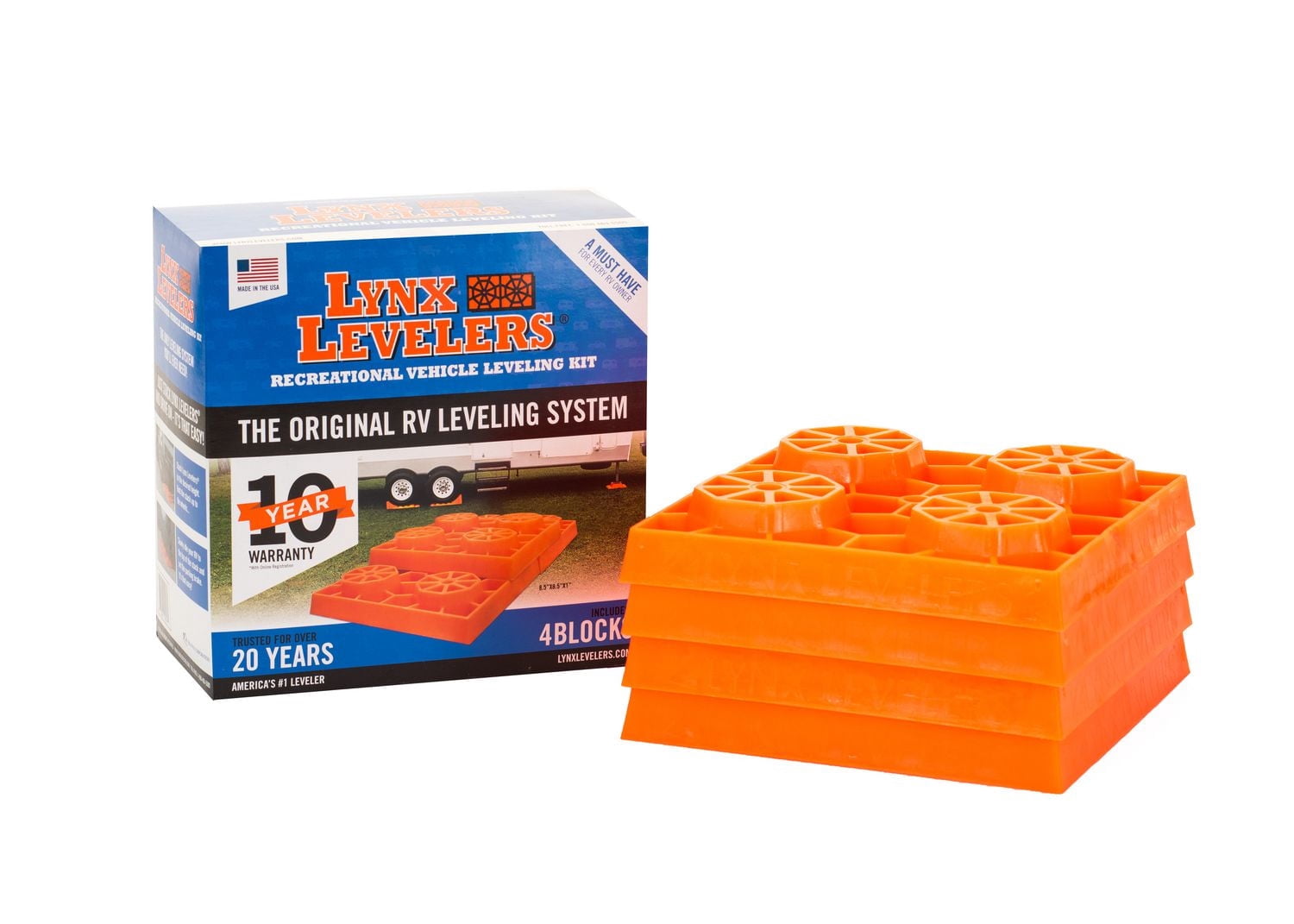 Tri-Lynx 00016 Lynx Levelers - 4 Pack