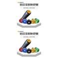 thumbnail image 2 of Youkk Non-deforming Bike Grip With Round Edge Universal And Colorfast Fits Most Bikes Green 2Set, 2 of 2