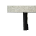 thumbnail image 3 of Monarch Specialties Lighting, Set Of 2, 17"h, Table Lamp, Usb Port Included, Black Metal, Beige Shade, Contemporary, 3 of 6