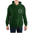 thumbnail image 1 of Harry Potter Hogwarts Slytherin Crest Green Hoodie Sweater, 1 of 3