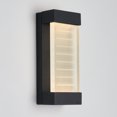 thumbnail image 3 of Artika Percy Modern LED Outdoor Wall Light Fixture, Black, 3 of 7