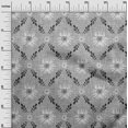 thumbnail image 3 of oneOone Coton Jersey Gris Tissu Robe à Fleurs Tissu Imprimé par la Cour 58 Pouces de Large, 3 of 4