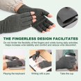 thumbnail image 4 of Gants de Compression Thermique pour Thérapie de l'Arthrite à Ions de Titane à Infrarouge Lointain, Gants Infrarouges pour Soulager les Symptômes de l'Arthrite Kr, 4 of 5