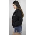 thumbnail image 1 of Veste en Denim Basique pour Femmes à Boutons, Manches Longues, Vestes en Jean Extensibles pour Dames, 1 of 6