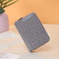 thumbnail image 2 of Embossed RFID Blocking Wallet for Women Slim Card Holder Fashionable Organizer with Secure Pocket, 2 of 3