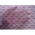 thumbnail image 4 of oneOone Cotton Silk Light Purple Fabric Rabbit Animal Diy Clothing Quilting Fabric Print Fabric By Yard 42 Inch Wide, 4 of 4