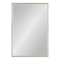 thumbnail image 2 of Kate and Laurel Rhodes Large Framed Decorative Rectangle Wall Mirror, 24.75x36.75 Gold, 2 of 6