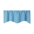thumbnail image 1 of WIFKLSIIPG Door Curtain Kitchen Shading Window Curtain Solid Color Pocket Fan Shaped Curtain Short Curtain 52 X 18 Inches, 1 of 9