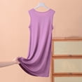 thumbnail image 4 of Elvqul Nuisettes Sans Manches pour Femmes Coton Robe Rose pour Dames Pyjama Doux pour Femmes, 4 of 4