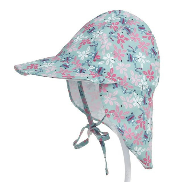 Kids Quick Dry Breathable Sun Hat Child Sun-proof Adjustable Beach Swim Cap