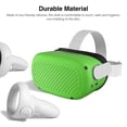 thumbnail image 3 of Silicone Protective Cover Shell Case For Oculus Quest 2 VR Headset Head Cover Anti-scratches For Oculus Quest 2 VR Accessories, 3 of 9