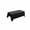Black, variant on Picnic Table Cover Disposable Tablecloth Solid Color Party Unwashed Tablecloth Party Picnic and Event Cushioned Table 54X108 Inches Tables for Parties