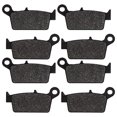 thumbnail image 4 of Niche Jeu de Plaquettes de Frein Arrière pour Yamaha YZ426F Semi-Métalliques Moto, Lot de 4 519-KPA2369D, 4 of 5
