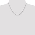 thumbnail image 2 of Leslie's 14K White Gold 1.75mm Diamond-Cut Rope Chain (Weight: 5.08 Grams, Length: 18 Inches), 2 of 4