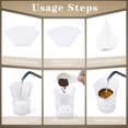 thumbnail image 4 of EcoNesxp Z-clip flush mount bracket heavy duty interlocking picture hanger 10-pack Z-clip flush mount bracket heavy duty interlocking picture hanger 10-pack, 4 of 5