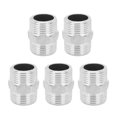 thumbnail image 1 of Stainless Steel Stable Performance G3/4in Male Thread Nipple Connector, Male Hex Nipple, For Hardware Plumbing Gas, 1 of 8