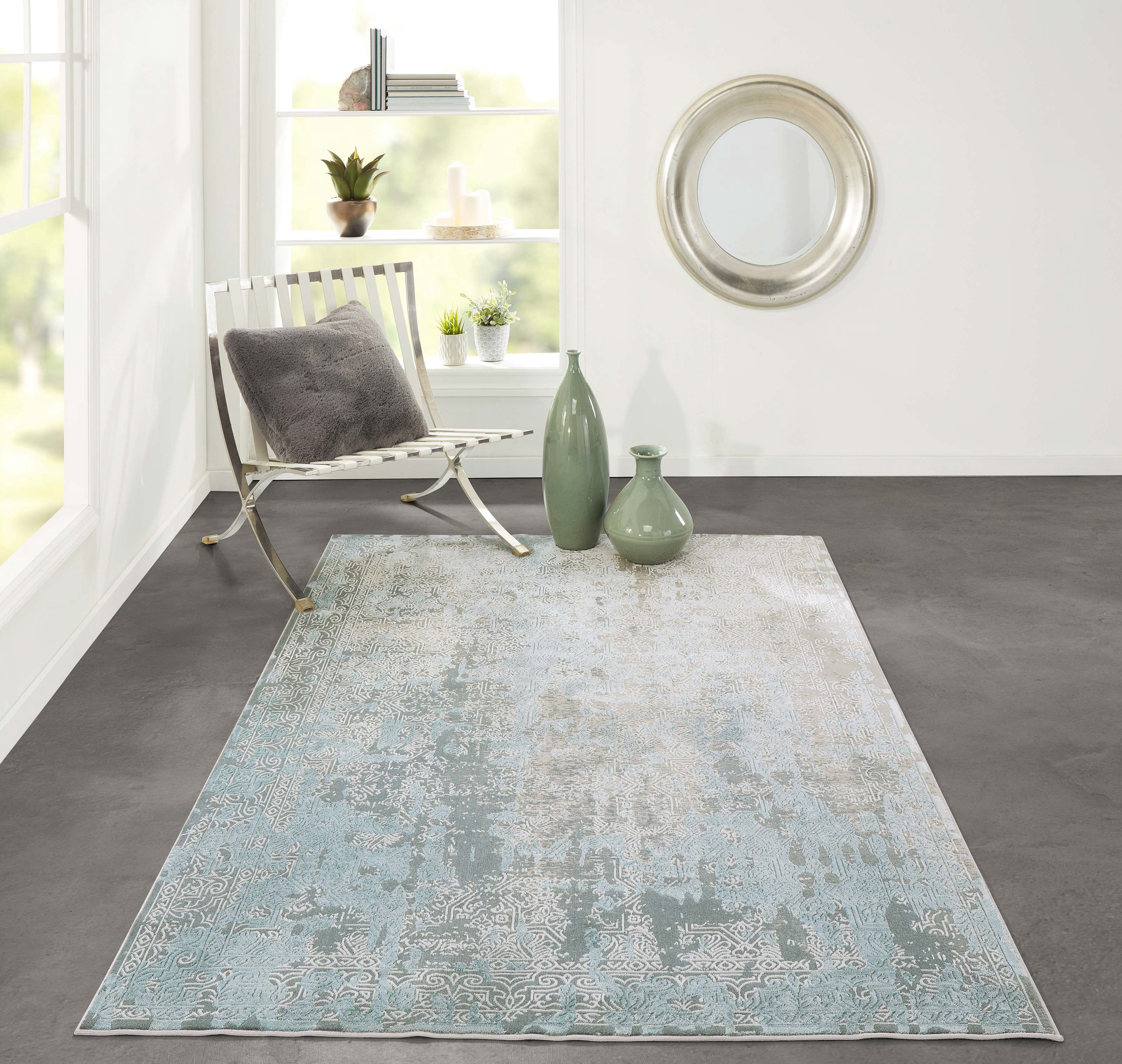 ECARPET Elysia Tapis pour Salon, Chambre, Salle A Manger, Entrée, Couloir et Plus Encore.