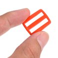 thumbnail image 4 of Unique Bargains Orange Tri-Glide Slide Buckles Webbing Strap Fastener (100 Pack), 4 of 5