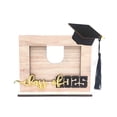 thumbnail image 1 of Desktop Ornament Graduation And Start Of School 2025 Wooden Photo Frame for Desk—Horizontal Version Seasonal Celebration Keepsake Home Decoration, 1 of 7