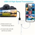 thumbnail image 5 of LEEYNEER 2025 NEW 4 In 1 USB3.0 TF Flash Drive Type-C Mobile Storage OTG Photo Stick U-Drive Files SD/ TF Card Reader Compatible For IPhone for ipad for samsung Android Phone With Type-c, 5 of 5