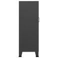 thumbnail image 2 of vidaXL Coffre de Rangement Industriel Métal Anthracite, 2 of 5