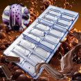 thumbnail image 1 of TIMIFIS Baking Molds 18 Chain Chocolate Mould Plastic Mould Oval Mould DIY Jelly Pudding Baking Tool Kitchen Gadgets, 1 of 8