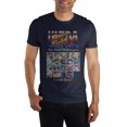 thumbnail image 1 of Street Fighter II T-Shirt Bleu à Écran Sélectionné de Personnage, 1 of 3