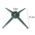 thumbnail image 3 of Dvkptbk Christmas Tree Stand for Live Tree, 0.86 Inch Hole Sturdy Plastic Christmas Tree As Strong As Metal, Christmas Tree Base Stand with Spike for 8ft Tall Tree, 3 of 8