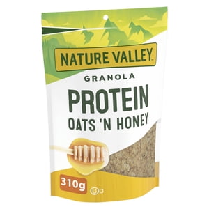 Nature Valley Protein Granola, Miel d'avoine, snack sain et céréales, 310 g