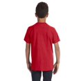 thumbnail image 2 of Youth Fine Jersey Tee, M, Vintage Red, 2 of 3
