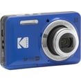 thumbnail image 3 of Kodak PIXPRO Friendly Zoom FZ55 - Digital camera - compact - 16.35 MP - 1080p / 30 fps - 5x optical zoom 63 MB - blue, 3 of 5
