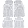 thumbnail image 3 of BDK MT-654-CL Universal Fit Heavy Duty All Weather Protection Floor Mat Rubber, 4 Piece, Clear, 3 of 3