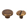 thumbnail image 2 of 200 Set Book Binding Screw 9x5mm Hard Thick Brass Material Uniform Coating Binding Screws Assorted Kit for Photo Album Bronze, 2 of 14