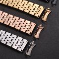 thumbnail image 4 of VONKY Gold Stainless Steel Metal Strap For Wide Compatibility Smartwatches Interchangeable Bracelet gold 24mm, 4 of 6